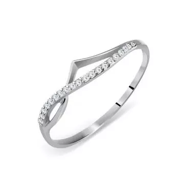 Кольцо с бриллиантами Линии Любви