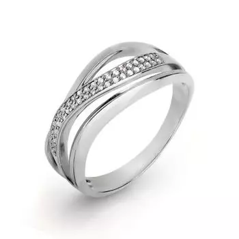 Кольцо с бриллиантами Линии Любви