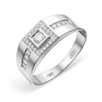 Кольцо с бриллиантами Линии Любви