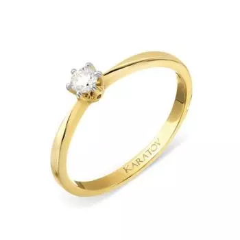 Кольцо с бриллиантами Линии Любви