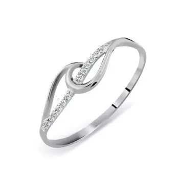 Кольцо с бриллиантами Линии Любви