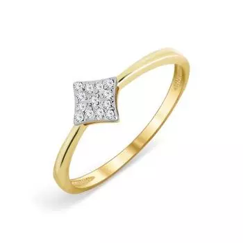 Кольцо с бриллиантами Линии Любви