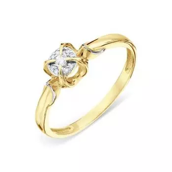 Кольцо с бриллиантами Линии Любви