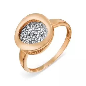 Кольцо с бриллиантами Линии Любви