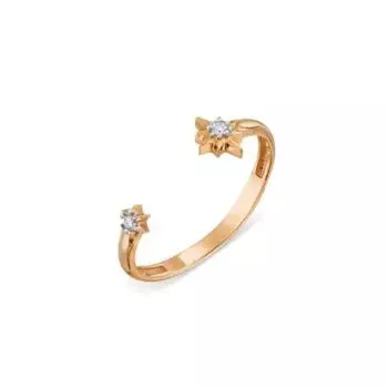 Кольцо с бриллиантами Линии Любви