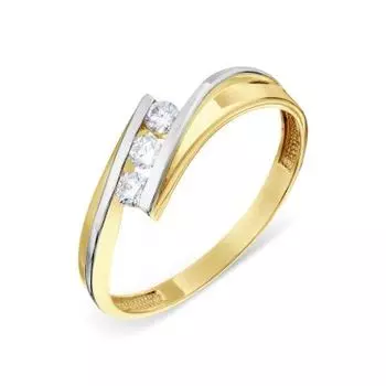 Кольцо с бриллиантами Линии Любви