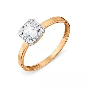 Кольцо с бриллиантами Линии Любви