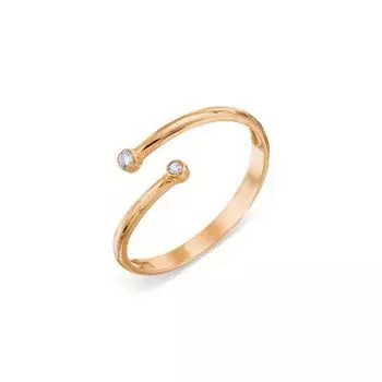 Кольцо с бриллиантами Линии Любви