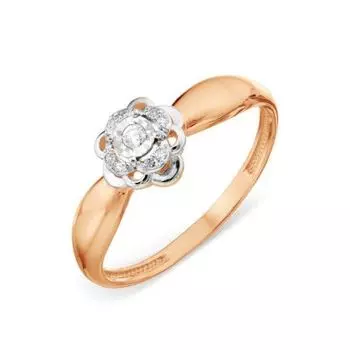 Кольцо с бриллиантами Линии Любви