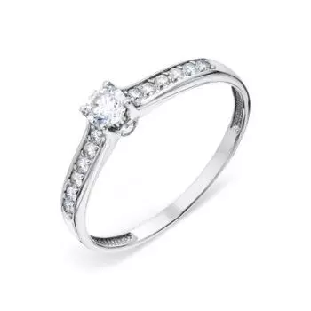 Кольцо с бриллиантами Линии Любви