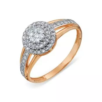 Кольцо с бриллиантами Линии Любви