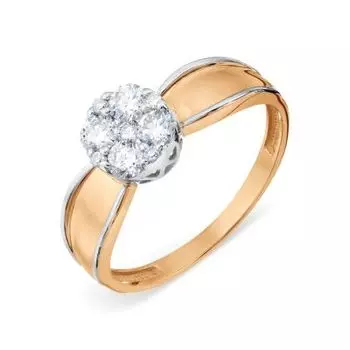 Кольцо с бриллиантами Линии Любви