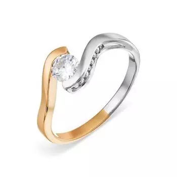 Кольцо с бриллиантами Линии Любви