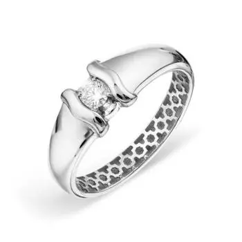 Кольцо с бриллиантом Линии Любви