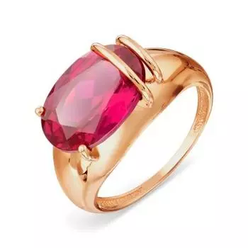 Кольцо с корундом Линии Любви