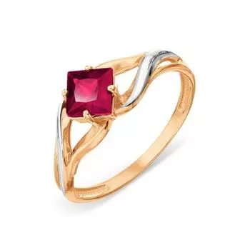 Кольцо с корундом Линии Любви