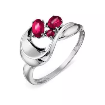 Кольцо с рубинами Линии Любви