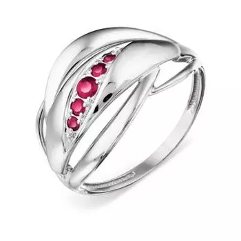 Кольцо с рубинами Линии Любви