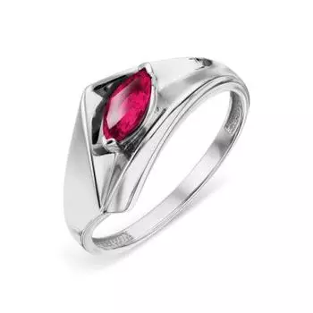Кольцо с рубином Линии Любви