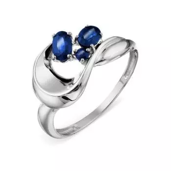 Кольцо с сапфирами Линии Любви