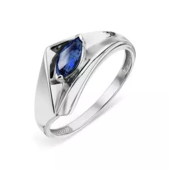 Кольцо с сапфиром Линии Любви