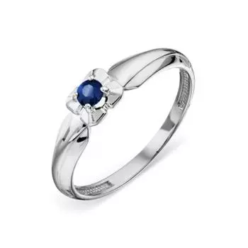 Кольцо с сапфиром Линии Любви