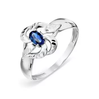 Кольцо с сапфиром Линии Любви