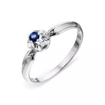 Кольцо с сапфиром Линии Любви