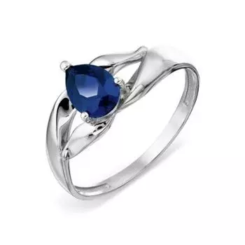 Кольцо с сапфиром Линии Любви