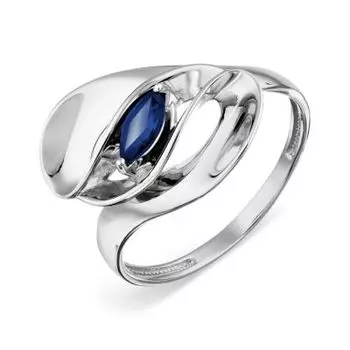Кольцо с сапфиром Линии Любви
