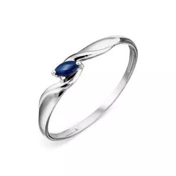 Кольцо с сапфиром Линии Любви