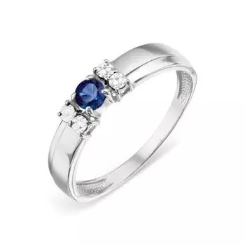 Кольцо с сапфиром Линии Любви