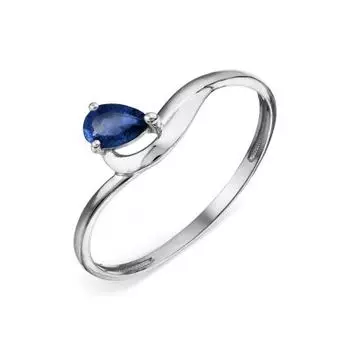 Кольцо с сапфиром Линии Любви