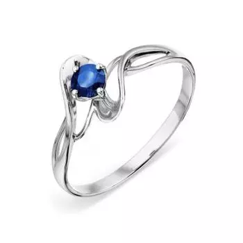 Кольцо с сапфиром Линии Любви