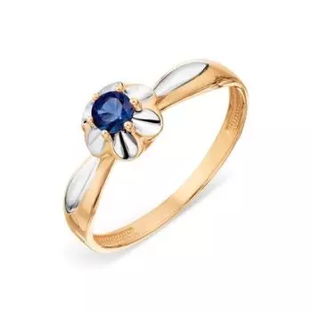 Кольцо с сапфиром Линии Любви