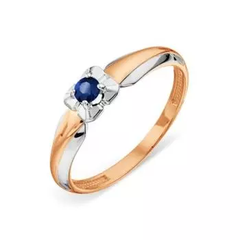 Кольцо с сапфиром Линии Любви