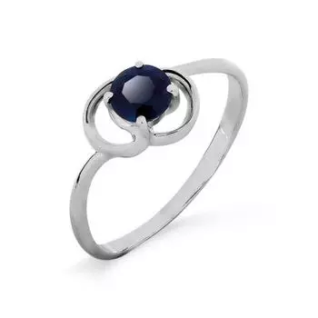 Кольцо с сапфиром Линии Любви