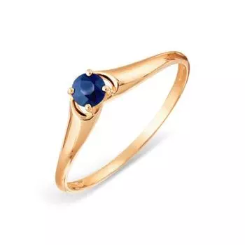 Кольцо с сапфиром Линии Любви