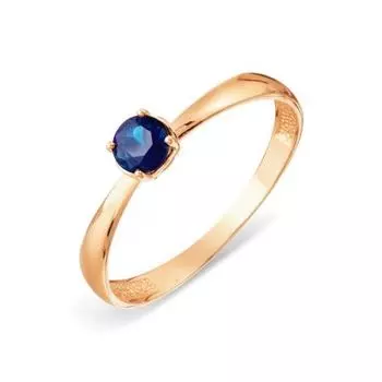 Кольцо с сапфиром Линии Любви