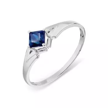 Кольцо с сапфиром Линии Любви
