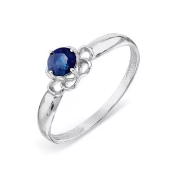 Кольцо с сапфиром Линии Любви
