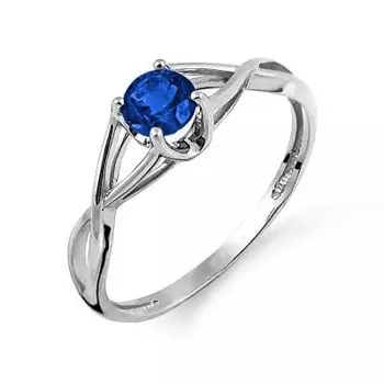 Кольцо с сапфиром Линии Любви