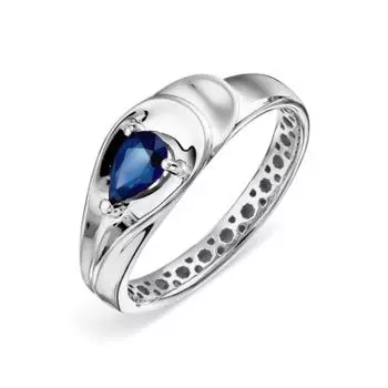 Кольцо с сапфиром Линии Любви