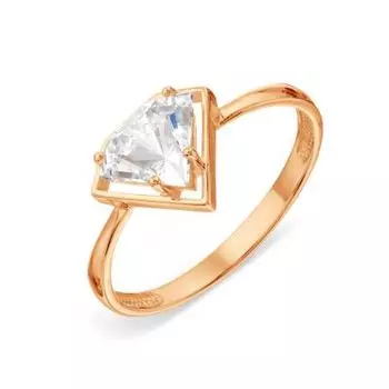 Кольцо с Swarovski Zirconia Линии Любви