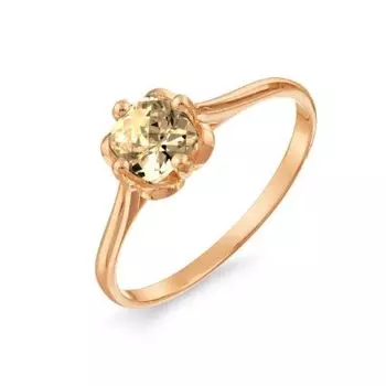 Кольцо с Swarovski Zirconia Линии Любви