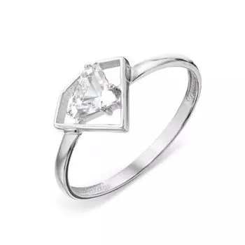 Кольцо с Swarovski Zirconia Линии Любви