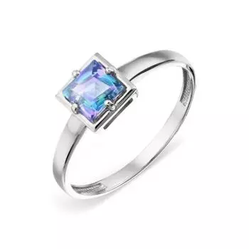 Кольцо с Swarovski Zirconia Линии Любви