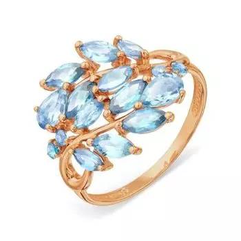 Кольцо с топазами Линии Любви