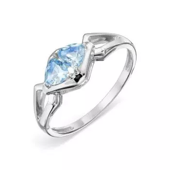 Кольцо с топазами Линии Любви