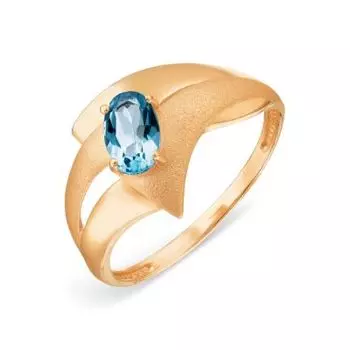 Кольцо с топазом Линии Любви